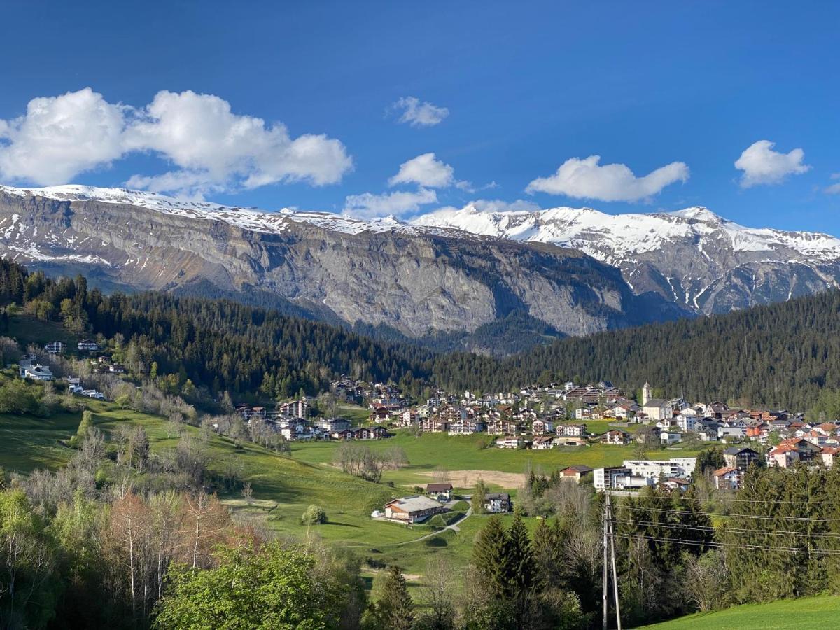 Moderne Ferienwohnung In Laax - Modern Apartment In Laax Exterior photo